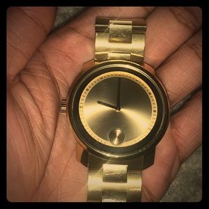 Movado gold watch